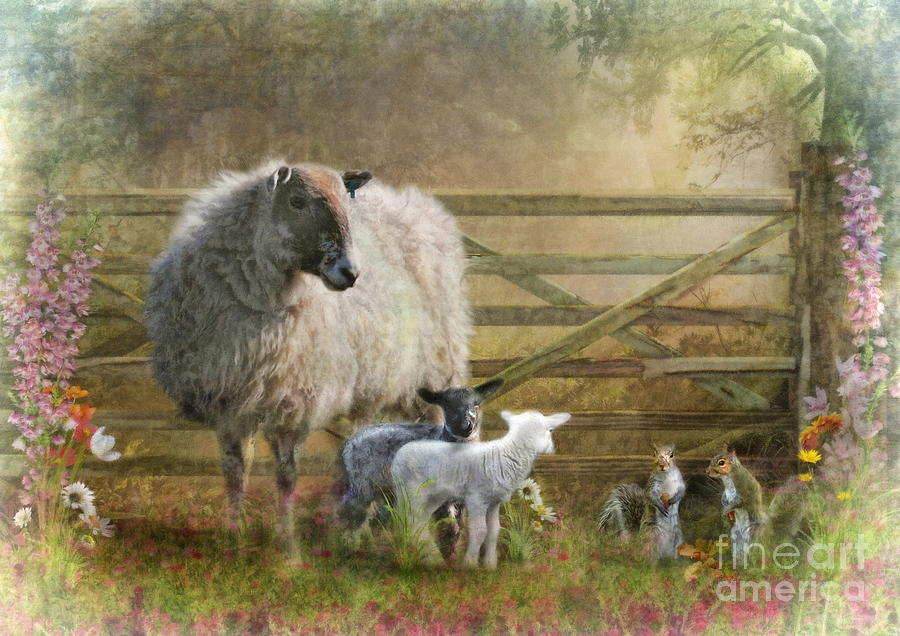  By The Gate Digital Art by Trudi Simmonds