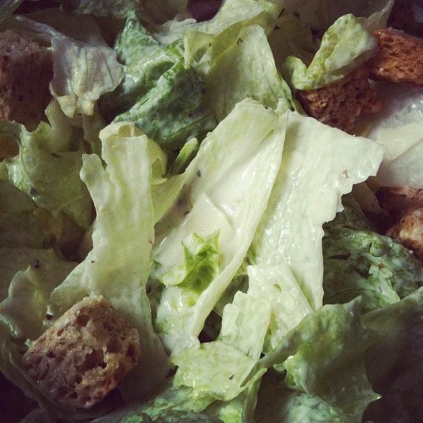 Lunch Photograph - [ Caesar Salad #lunch ] by Cad Designer