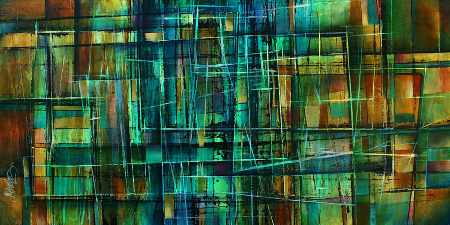 Pattern Painting -  Camouflage by Michael Lang
