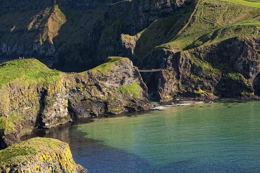 Carrickarede Rope Bridge, Bushmills Photograph by Colin Bailie Fine Art America