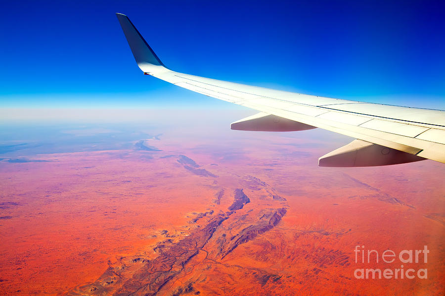  Central Australia From The Air  Photograph by Bill  Robinson