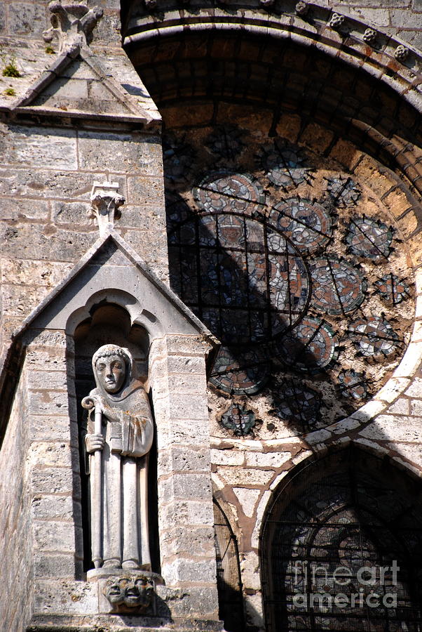 Chartres Cathedral Detail Photograph