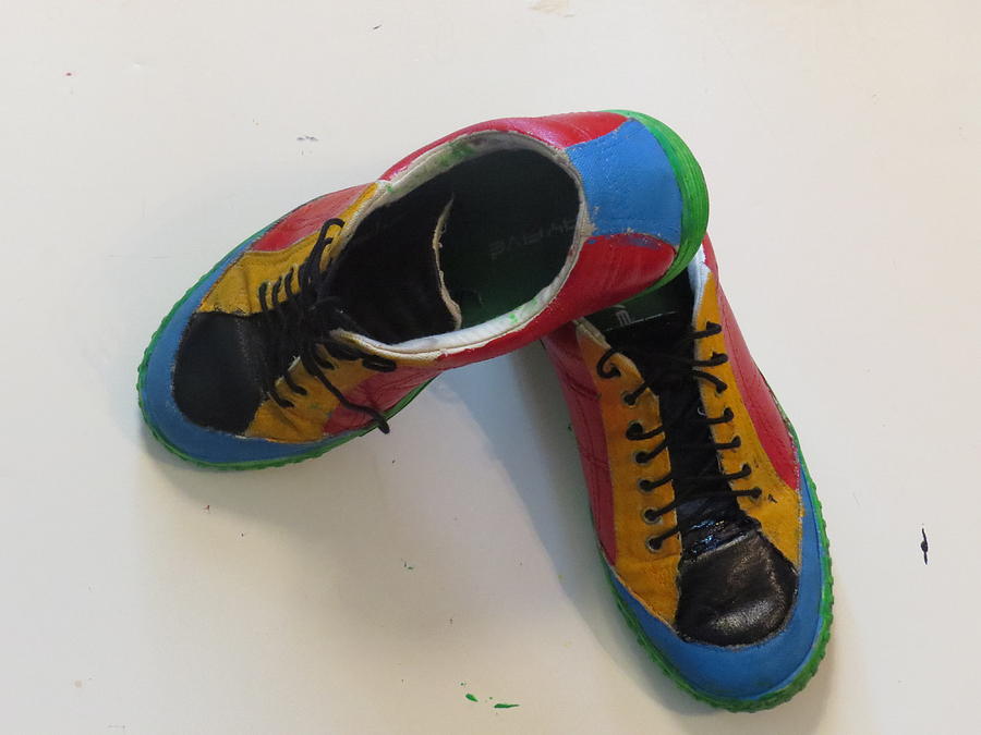 Sneaker Painting -  Chaussure Art by Ronald Weatherford