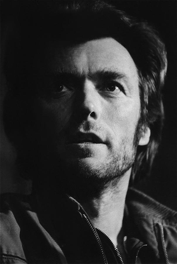  Clint Eastwood portrait Tucson Arizona 1971 #2 Photograph by David Lee Guss