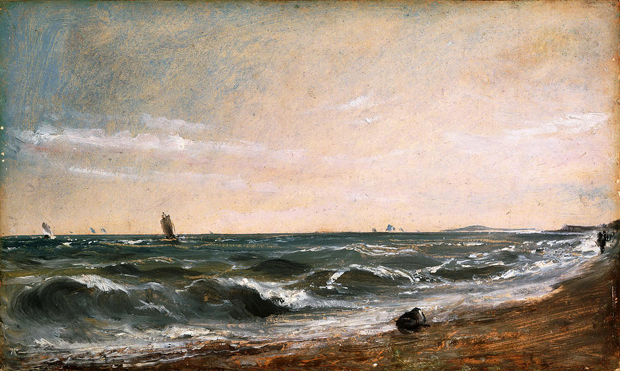  Coast Scene. Brighton Painting by John Constable
