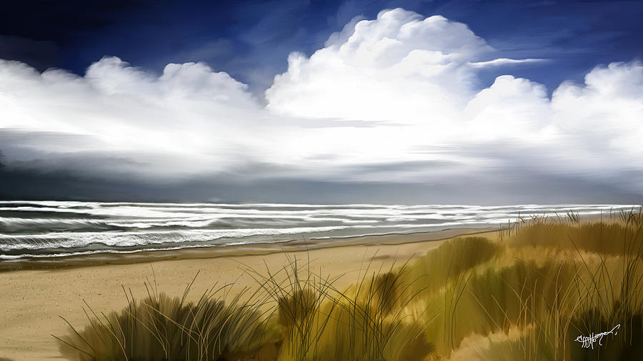  Coastal Breeze Digital Art by Anthony Fishburne