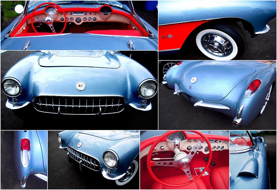  Corvette Collage Photograph by Don Struke