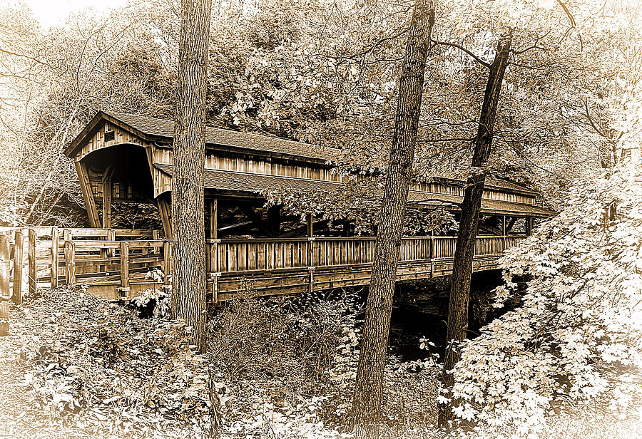  Covered Bridge Photograph by Marcia Colelli