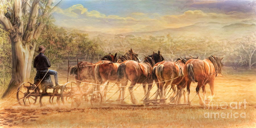  Days In The Dust Digital Art by Trudi Simmonds