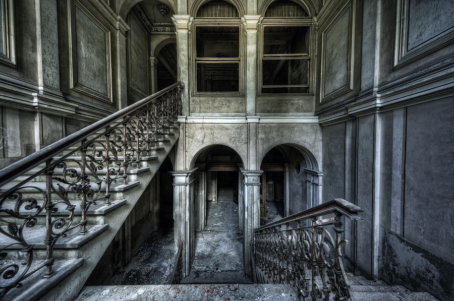  Death on the Stairs Photograph by Jason Green