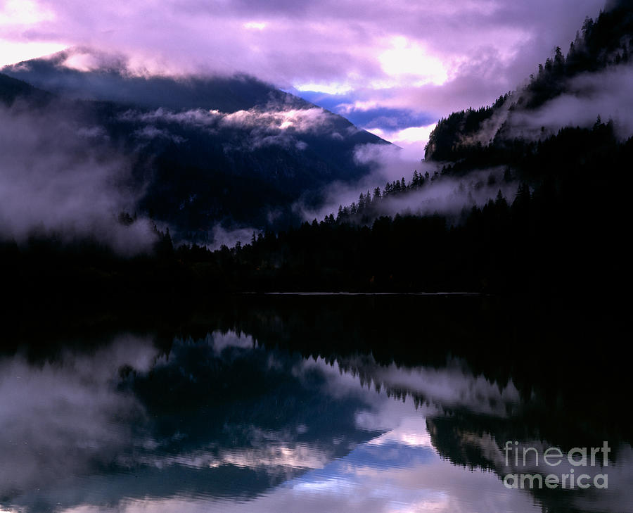 North Cascades National Park Photograph -  Diablo Lake Sunrise by Tracy Knauer