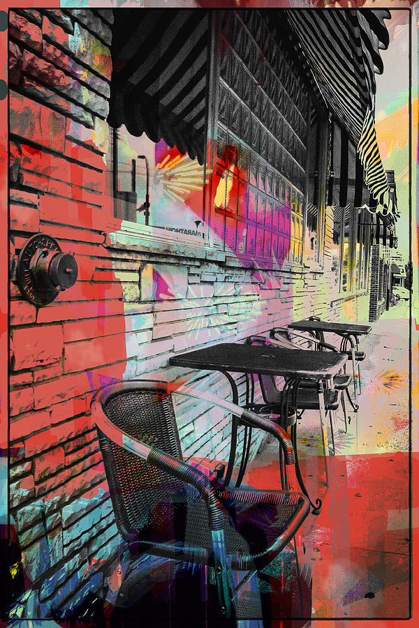  Dining In Sunshine  Digital Art by Susan Stone