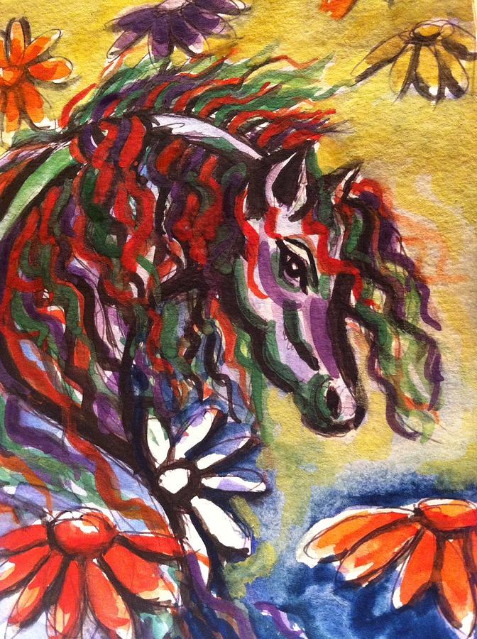  Dream horse 2 Painting by Hae Kim