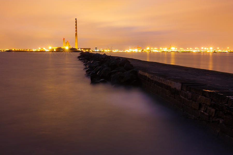  Dublin South Wall Breakwater Photograph by Semmick Photo