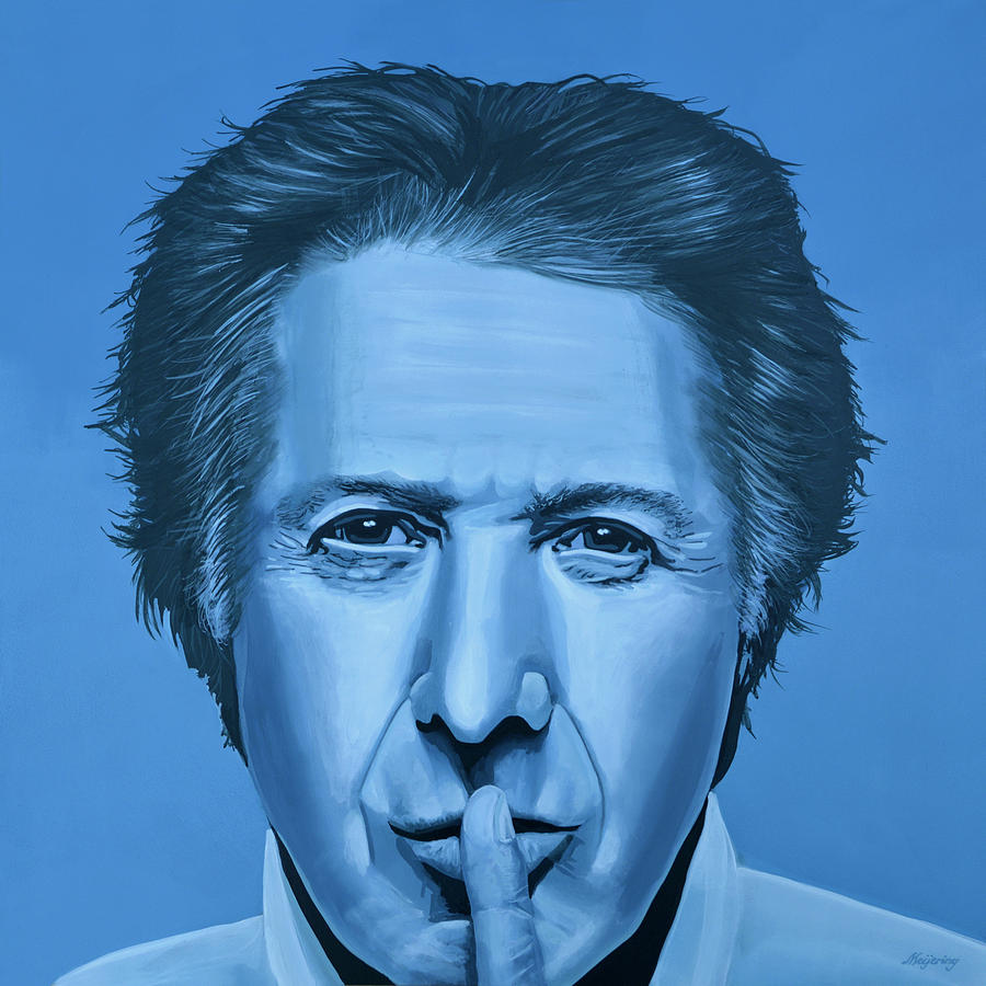  Dustin Hoffman Painting Painting by Paul Meijering