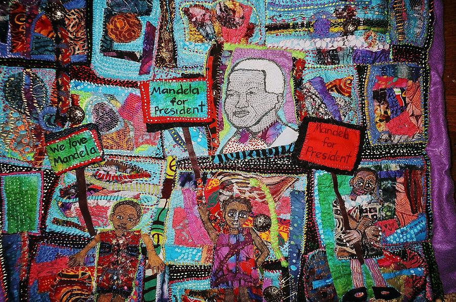  Election Day Tapestry - Textile by Gwendolyn Aqui-Brooks