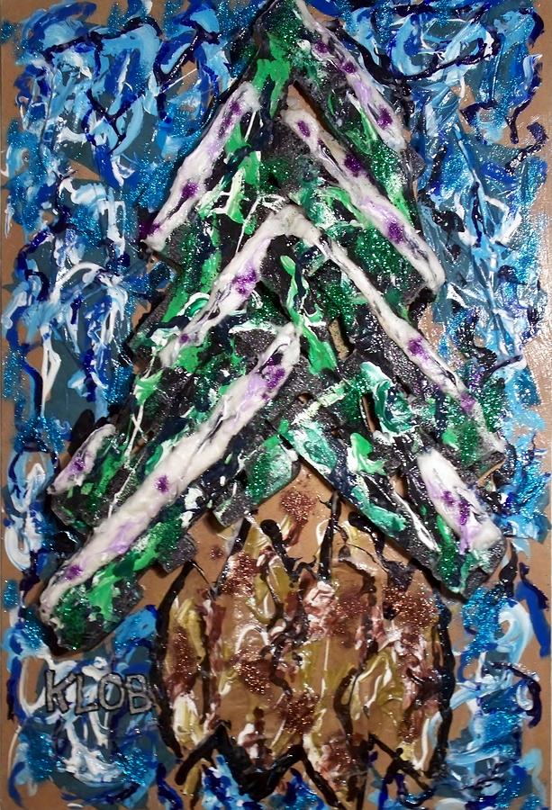   evergreen 15 Boston Blizzards of 2015  Painting by Kevin OBrien