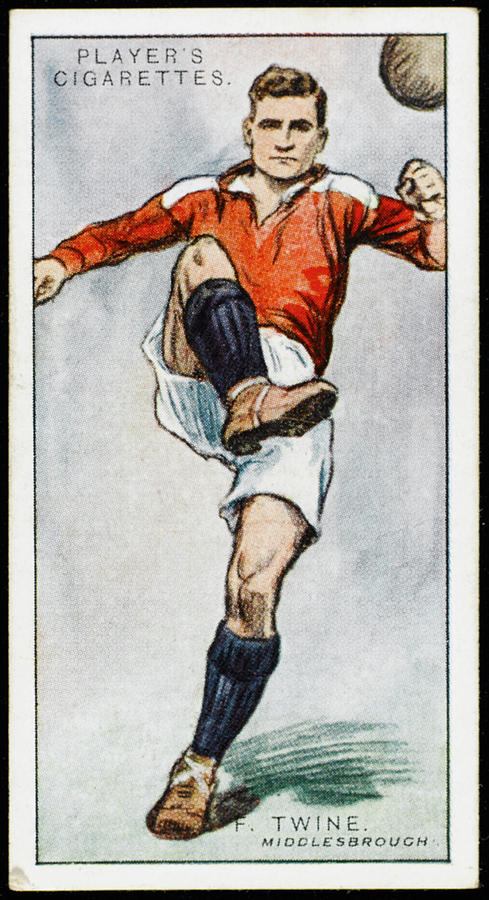 F Twine, Player For Middlesbrough Drawing by Mary Evans Picture Library ...