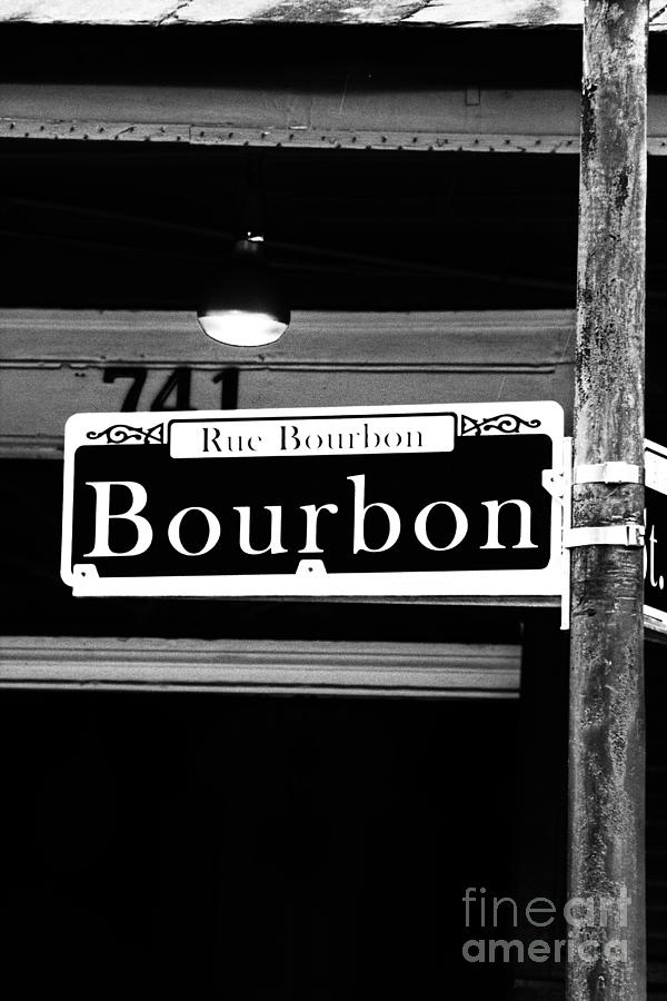  Famous Bourbon Street-French Quarter New Orleans Photograph by Douglas Barnard