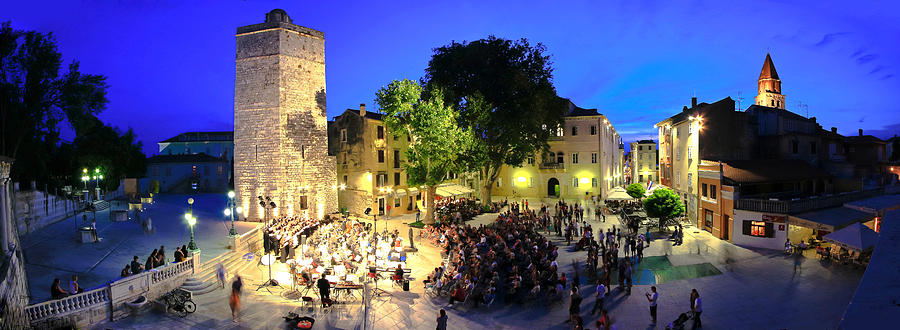 Five Wells Square In Zadar Croatia Photograph