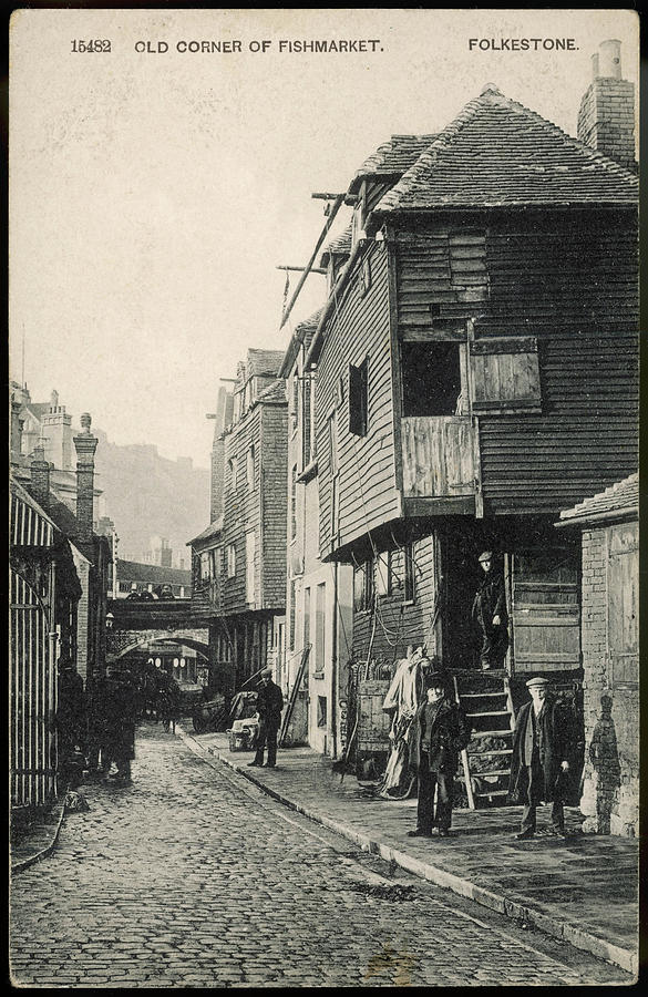 Folkestone Photograph -  Folkestone, Kent  Old Corner by Mary Evans Picture Library