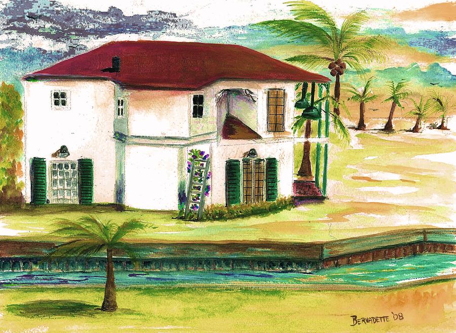  Fort Lauderdale Waterway Painting by Bernadette Krupa