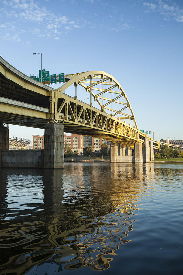 Pittsburgh Photograph -  Fort Pitt Bridge by Richard Nowitz