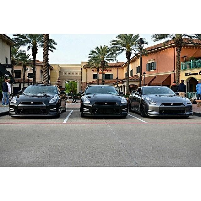 Houston Photograph - { Gtr Line-up At Coffee And Cars } by Rishabh Dhar