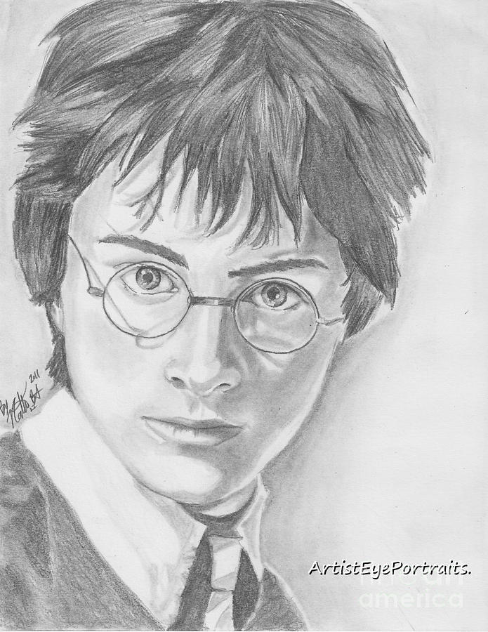 Harry Potter Drawing by Nathaniel Bostrom