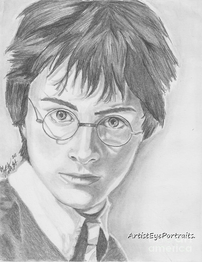 Harry Potter Drawing By Nathaniel Bostrom 