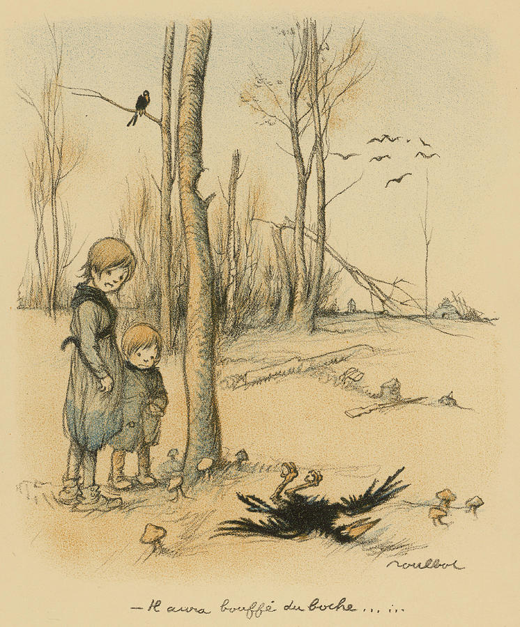 Anti Drawing - - He Must Have Eaten A German by Mary Evans Picture Library Anti Drawing - - He Must Have Eaten A German by Mary Evans Picture Library
