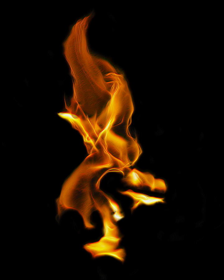 Fire Photograph -  Ignite by Wes Jimerson