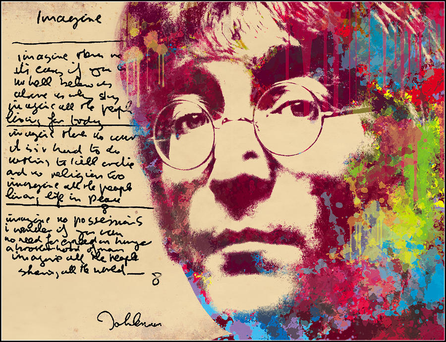 -Imagine-John Lennon Photograph by Vitaliy Shcherbak - Fine Art America