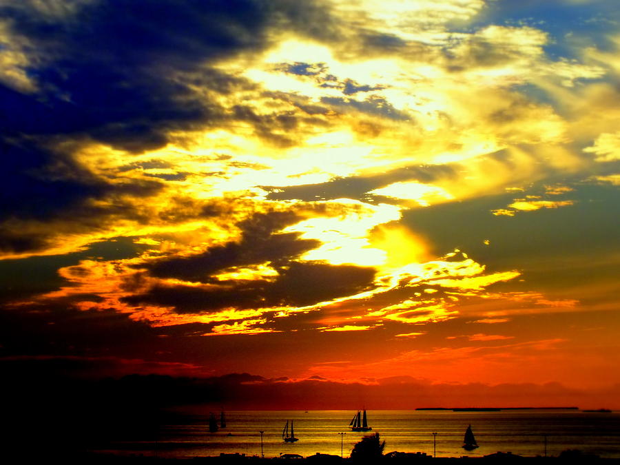 Sunset Photograph -  Imagine by Karen Wiles