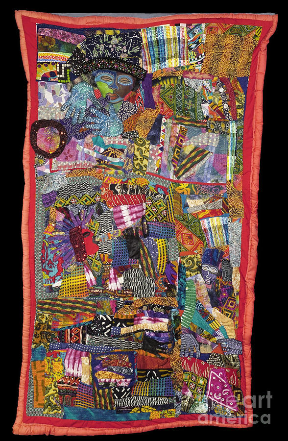  Jazzy Nights Tapestry - Textile by Gwendolyn Aqui-Brooks