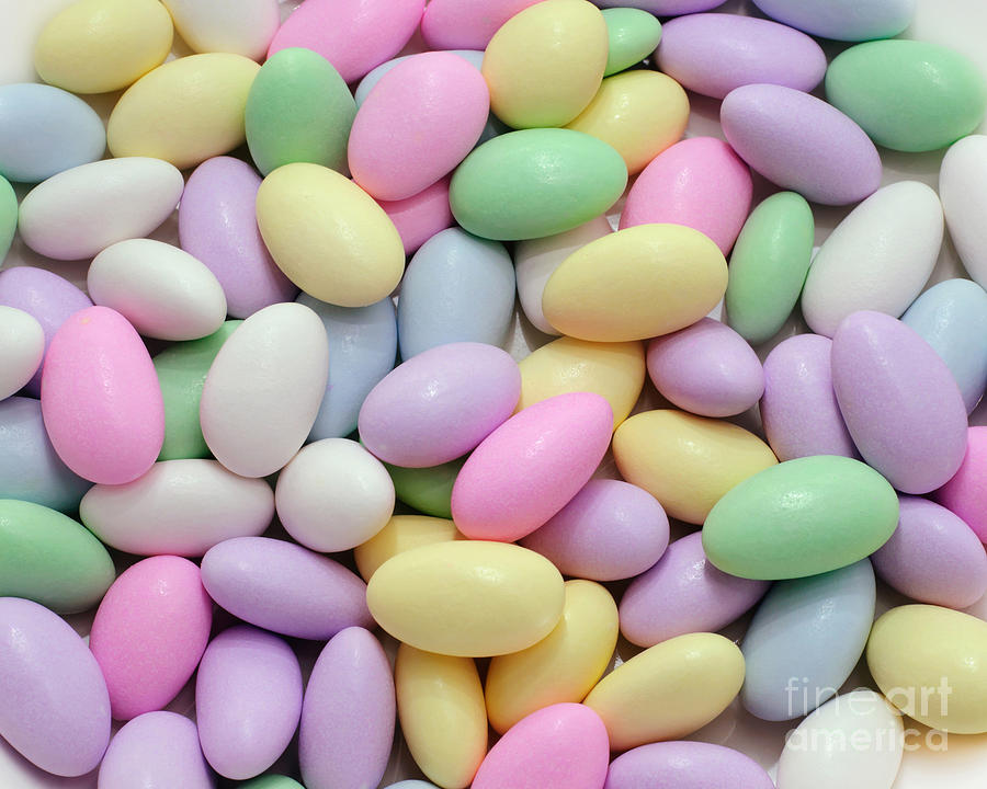 Candy Photograph -  Jordan Almonds - Weddings - Candy Shop by Andee Design