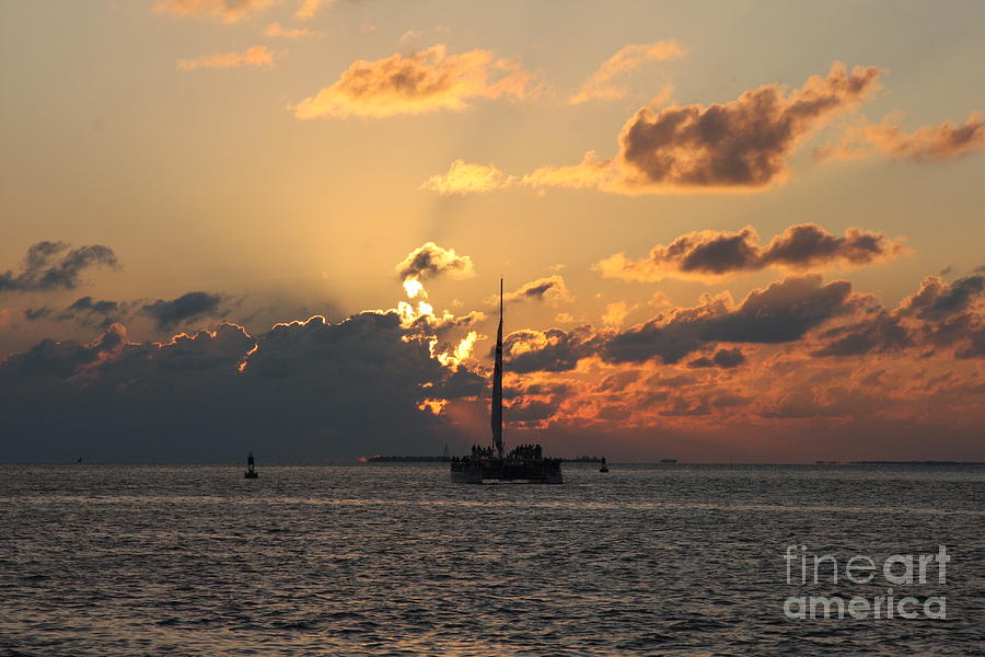 Marelous Key West Sunset Photograph by Christiane Schulze Art And Photography