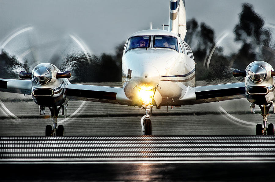  King Air  Photograph by James David Phenicie