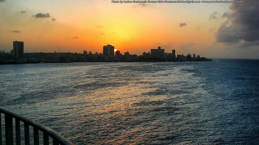 La Habana Desde El Morro Photograph by Andres Santamaria - Fine Art America