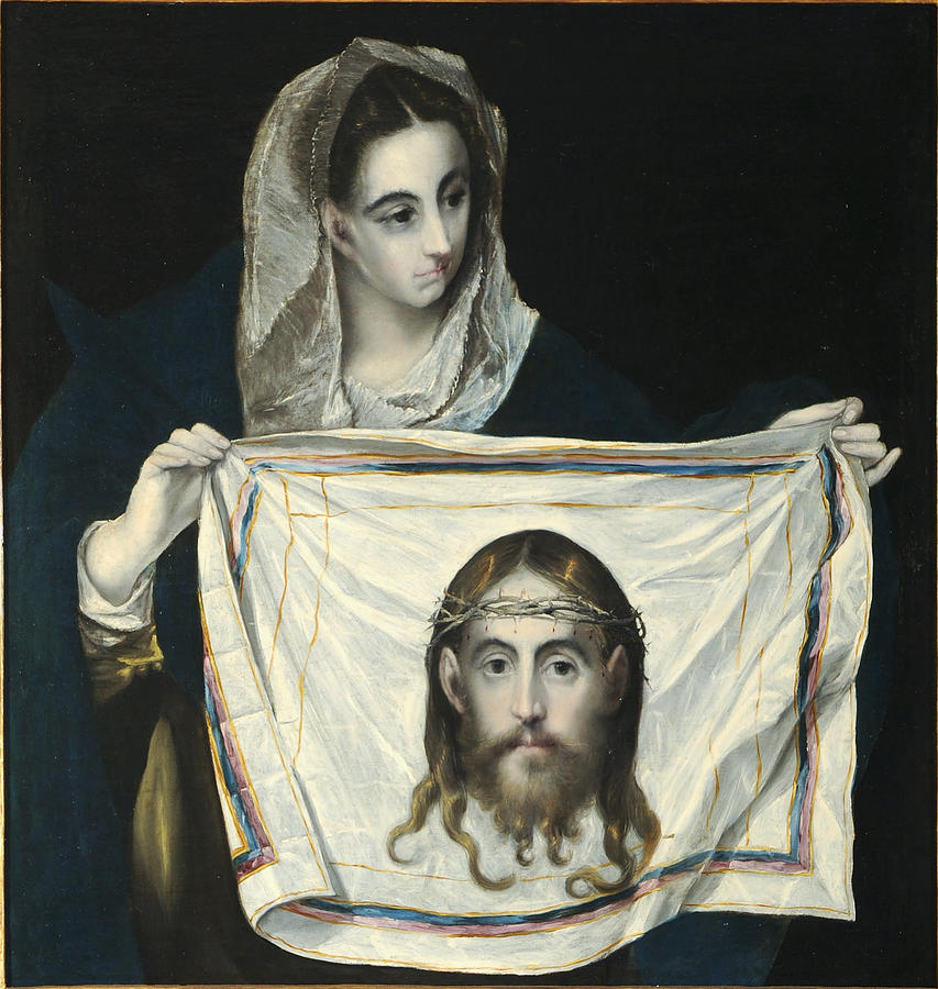  La Veronica Painting by El Greco
