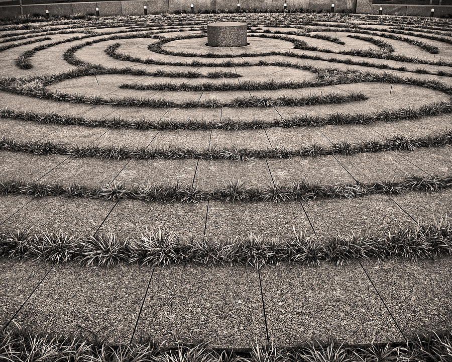  Labyrinth in Smale Riverfront Park in Cincinnati. Photograph by Phil Cardamone