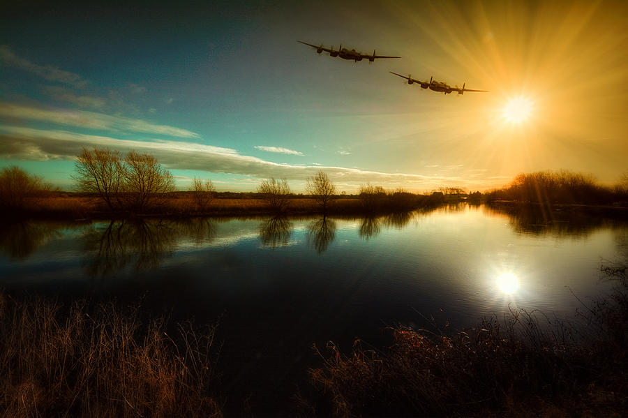  Lancaster Bombers Photograph by Jason Green