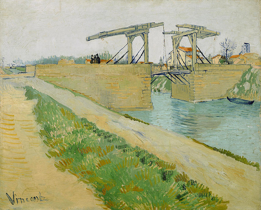 Langlois Bridge  Painting by Vincent van Gogh