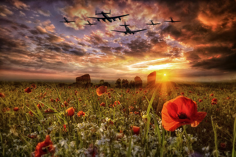   Lest We Forget RAF Photograph by Jason Green