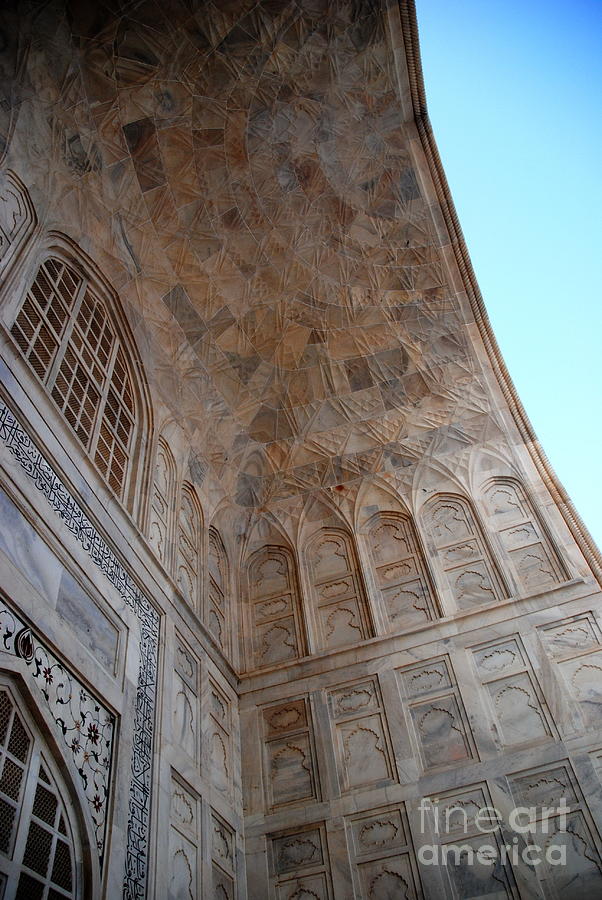 Taj Mahal Arches Photograph by Jacqueline M Lewis