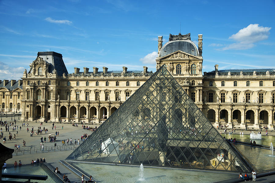  Louvre Museum Photograph by Chevy Fleet