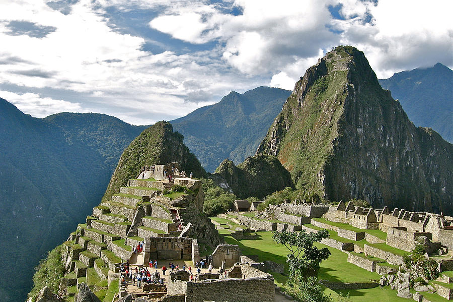 Machu Picchu In The Andes Mountain Of Peru Photograph By Ruth Hager    Machu Picchu In The Andes Mountain Of Peru Ruth Hager 