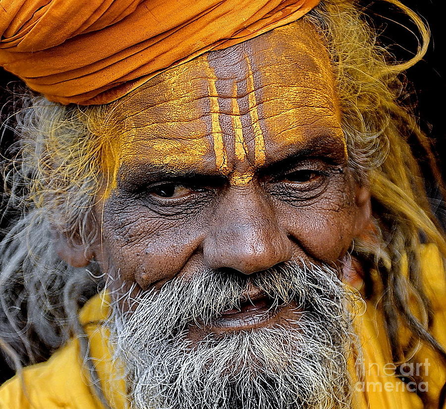 Man in Yellow Photograph by Sudipta Dutta Chowdhury - Fine Art America