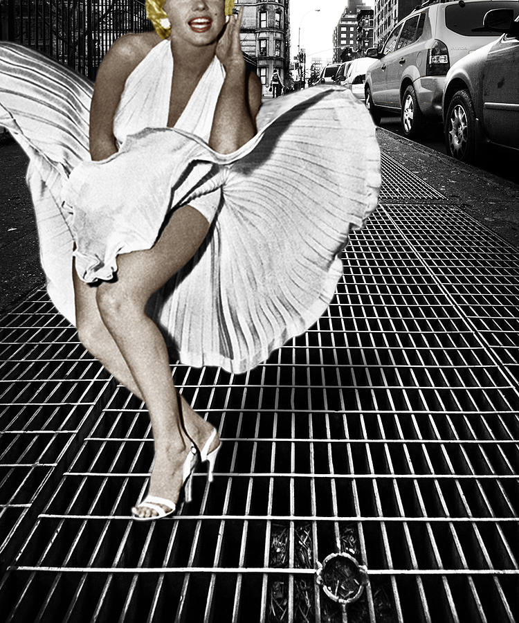  Marilyn Monroe In New York City Photograph by Tony Rubino