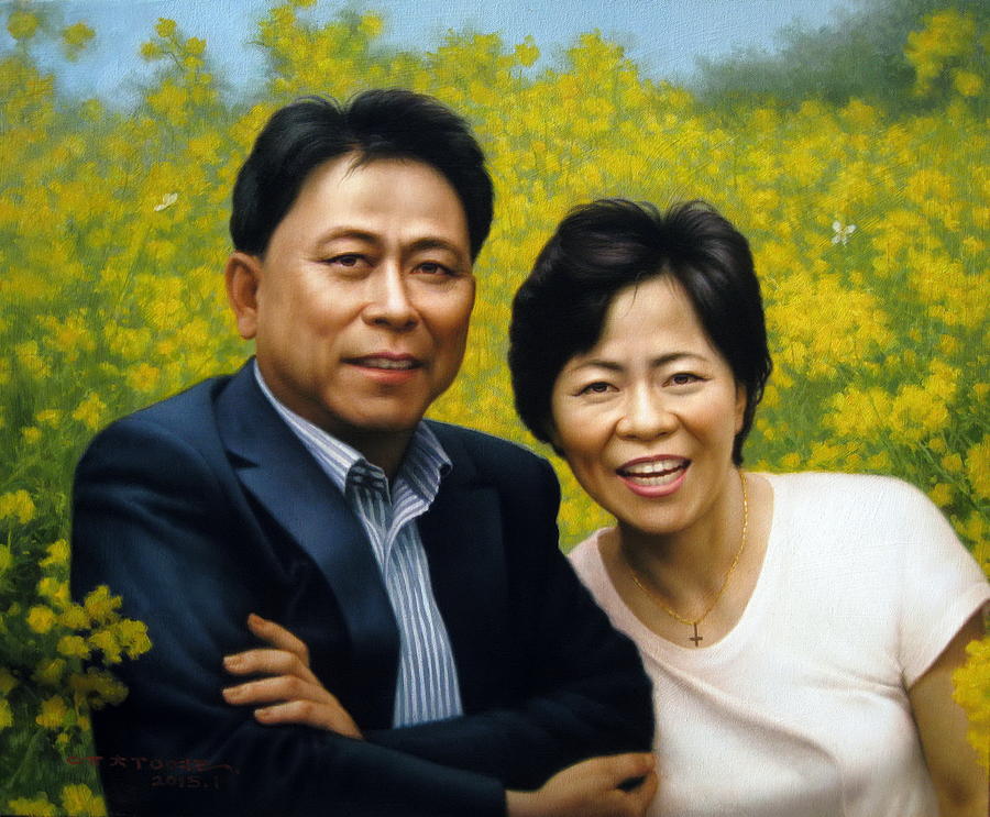  Married couple Painting by Yoo Choong Yeul